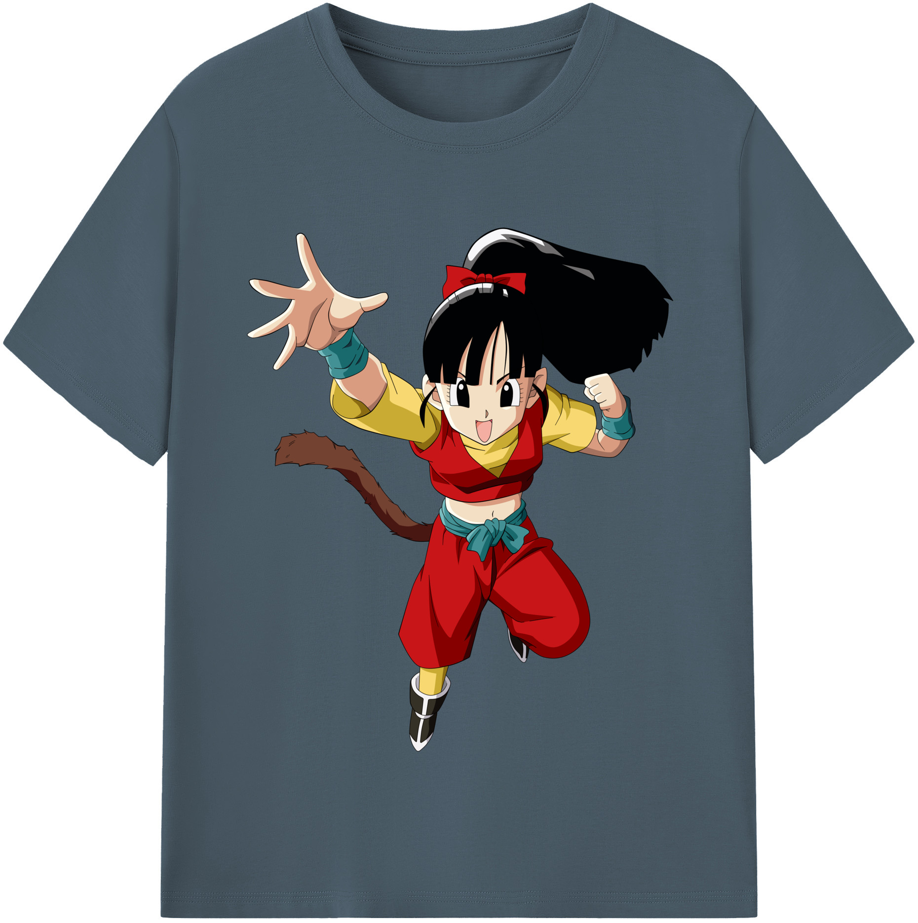 （画像用） ドラゴンボール パン DRAGON BALL Pan 綿100％半袖Tシャツ（フロントプリント）